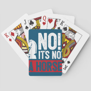 Baraja De Cartas Funny Chess King Castling Design