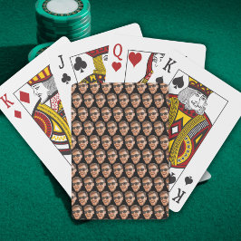 Baraja De Cartas Funny Face Photo Personalizado