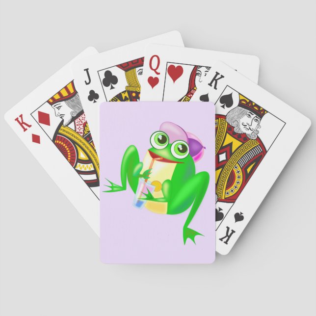 Baraja De Cartas Funny Frog Playing Cards (Reverso)