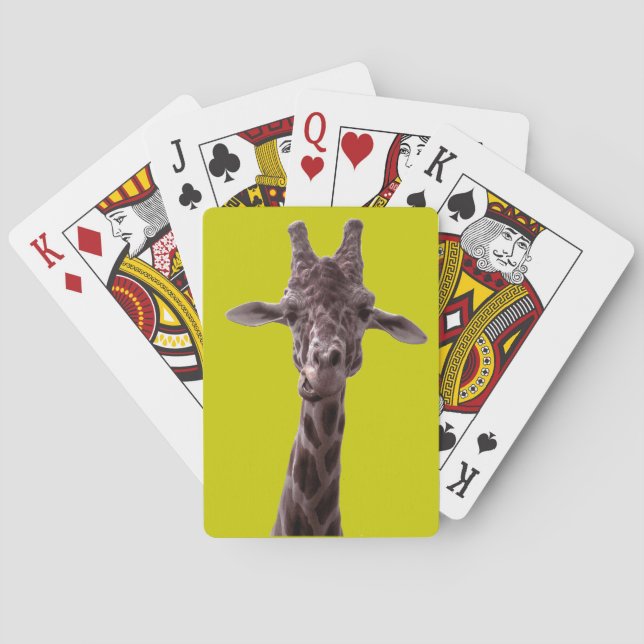 Baraja De Cartas Funny Giraffe (Reverso)