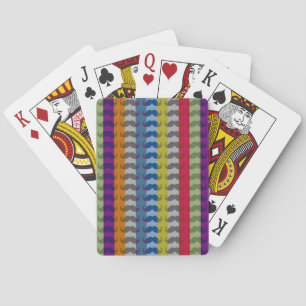 Baraja De Cartas Funny Girly Mustache