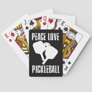 Baraja De Cartas Funny Pickleball