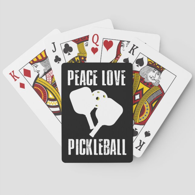Baraja De Cartas Funny Pickleball (Reverso)