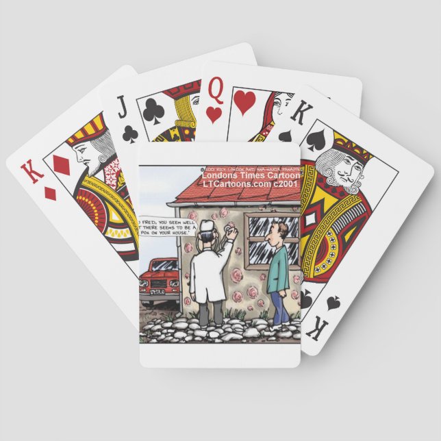 Baraja De Cartas Funny Pox On Your House (Reverso)