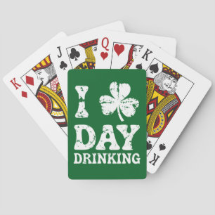Baraja De Cartas Funny Saint Patricks Day Fiesta St Pats Graciosa B