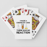 Baraja De Cartas Funny Science lover chemistry chiste<br><div class="desc">Chiste de química científica divertida</div>