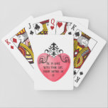 Baraja De Cartas Funny Valentine pink heart<br><div class="desc">Funny Valentine pink heart inspired by love,  friendship,  in pastel and festive colors,  vibrant,  letters,  kisses. Perfect as a gift for a loved one,  for mom,  girlfriend,  sister,  dad,  boyfriend,  family.</div>