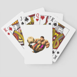 Baraja De Cartas Fussballstürmer der Kleidungsgrösse 12XL