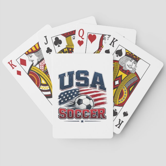 Baraja De Cartas Fútbol 2026 EE. UU. (Reverso)