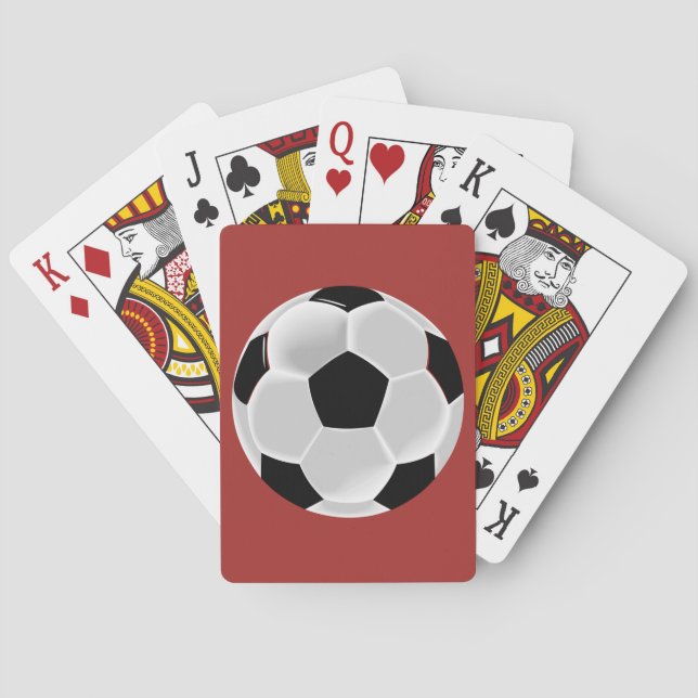 Baraja De Cartas Futbol Ball (Reverso)