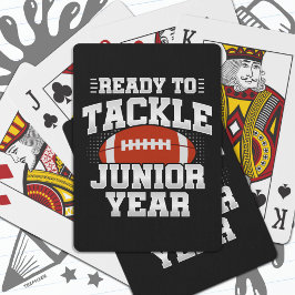 Baraja De Cartas Fútbol de 11° grado listo para enfrentarse a la es