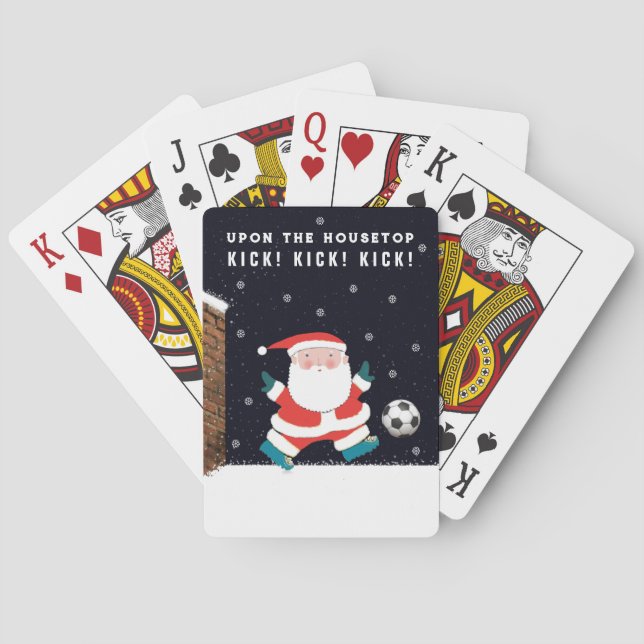 Baraja De Cartas Fútbol Divertido (Reverso)
