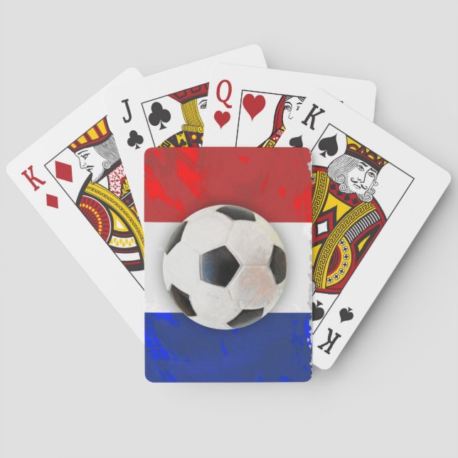 Baraja De Cartas Fútbol francés (Reverso)