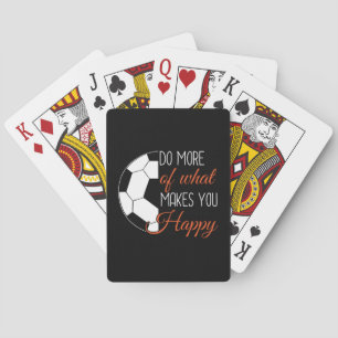 Baraja De Cartas Fútbol: Haz lo que te hace feliz