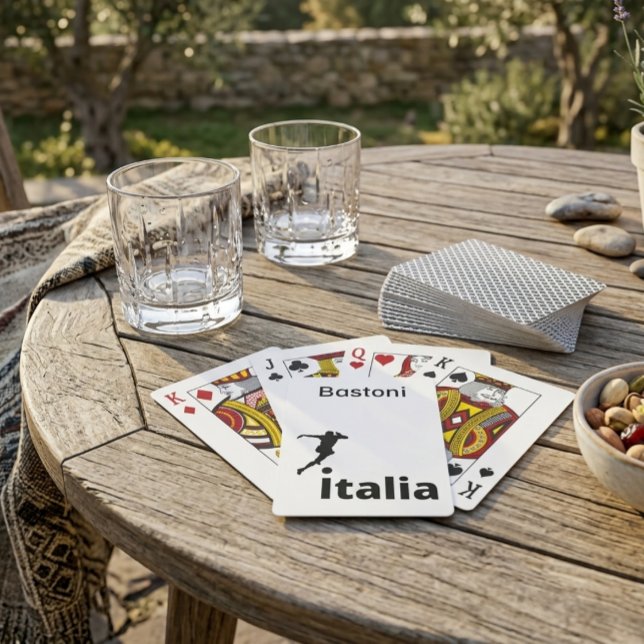 Baraja De Cartas Fútbol Italia, personalizable  (Subido por el creador)