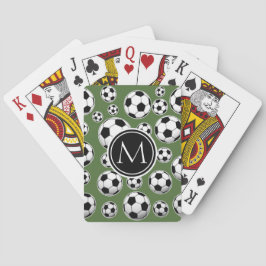 Baraja De Cartas Fútbol monograma - Árbol superior