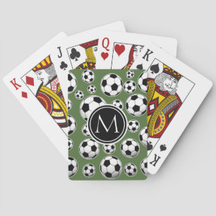 Baraja De Cartas Fútbol monograma - Árbol superior