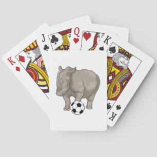 Baraja De Cartas Futbolista del Rhino Soccer