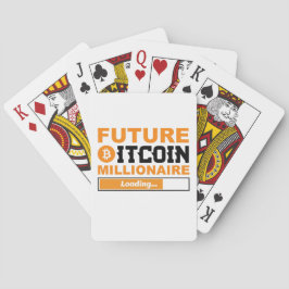 Baraja De Cartas Future Millionaire Bitcoin Humor Cryptocurrency 
