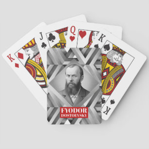 Baraja De Cartas Fyodor Dostoevsky - Estilo geométrico elegante