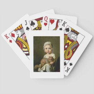 Baraja De Cartas Gabrielle Arnault (1811-72) 1813 (aceite en lona)