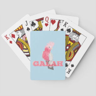 Baraja De Cartas Galah Pink Cockatoo