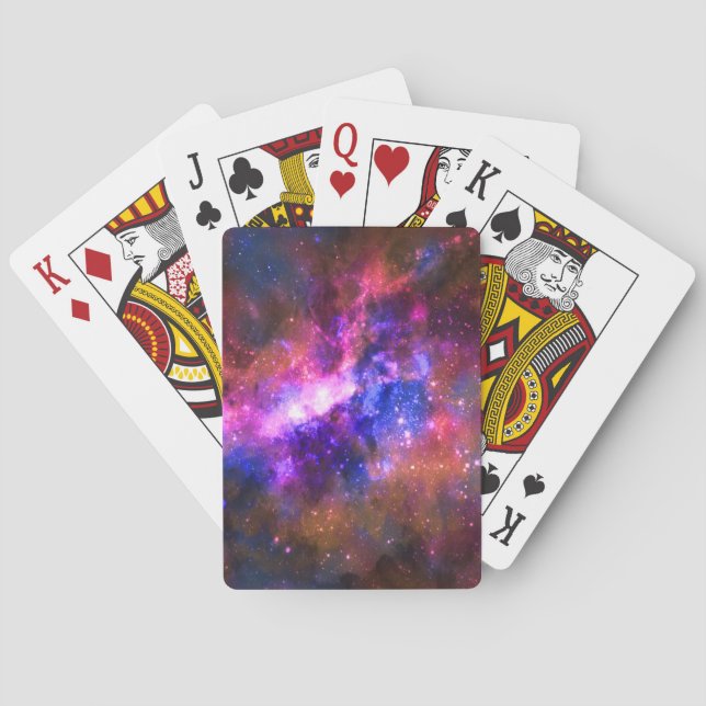 Baraja De Cartas galaxia (Reverso)