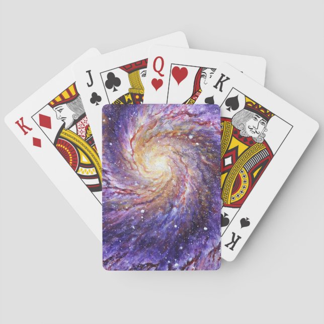 Baraja De Cartas Galaxia (Reverso)