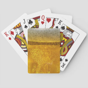 Baraja De Cartas Galaxia de Cerveza a espuma cefálica celeste