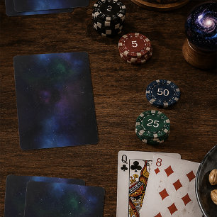 Baraja De Cartas Galaxia de la Nebulosa Velo Celeste Campo Estelar
