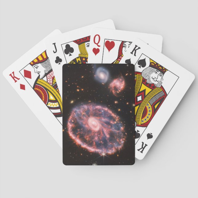 Baraja De Cartas Galaxia del Molinete, Telescopio espacial James We (Reverso)