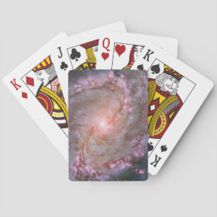 Baraja De Cartas Galaxia Espiral Barrada Messier 83.