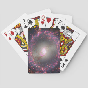 Baraja De Cartas Galaxia Espiral Ngc 3351.