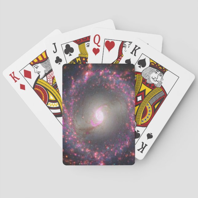 Baraja De Cartas Galaxia Espiral Ngc 3351. (Reverso)