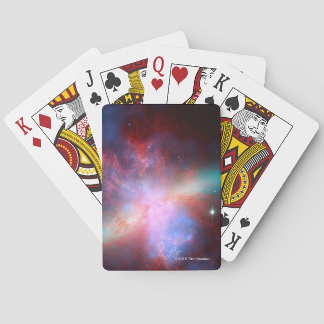 Baraja De Cartas Galaxia M82 (Reverso)