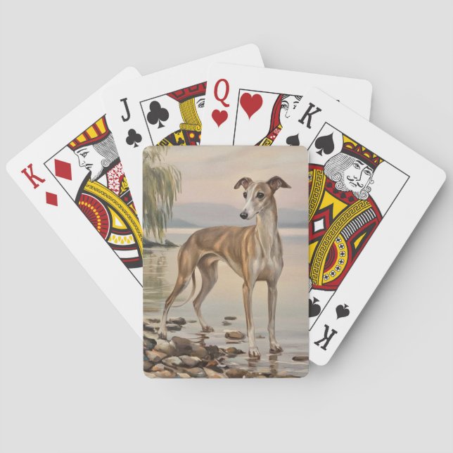 Baraja De Cartas Galgo italiano (Reverso)