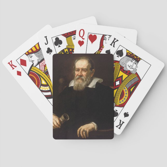 Baraja De Cartas Galileo Galilei: Padre de la Ciencia y la Astronom (Reverso)