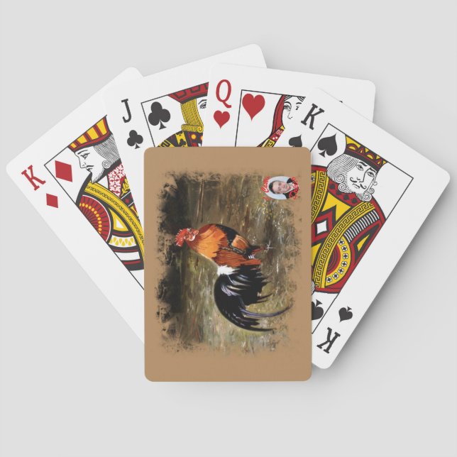 Baraja De Cartas Gallo/Galo/Rooster (Reverso)