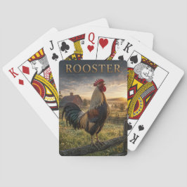 Baraja De Cartas Gallo Granja Rural ANIMALES