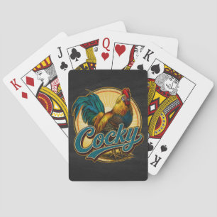 Baraja De Cartas Gallo Presumido Vintage Casa de Campo