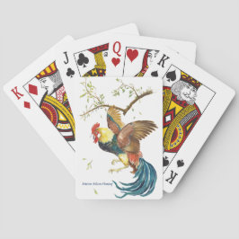 Baraja De Cartas Gallo que cae