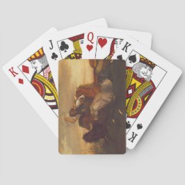 Baraja De Cartas Galloping Outlaw (Vaquero a caballo) (Caballos)