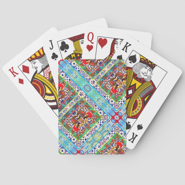 Baraja De Cartas Galo de Barcelos, Portugal (Reverso)