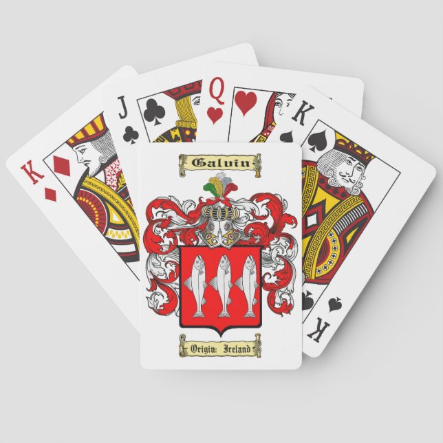 Baraja De Cartas Galvin (Reverso)