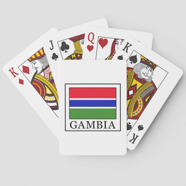 Baraja De Cartas Gambia (Reverso)