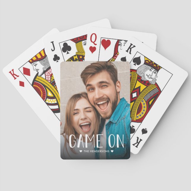 Baraja De Cartas Game On Family Photo (Reverso)