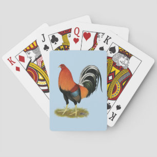 Baraja De Cartas Gamecock Wheaten Rooster