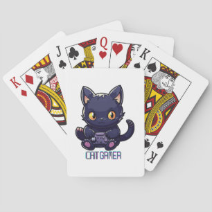Baraja De Cartas Gamer de gatos