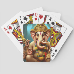 Baraja De Cartas Ganesh se toma un selfie