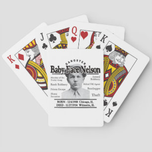 Baraja De Cartas Gangster Baby Face Nelson